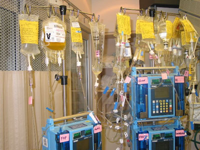 An Illustration of the Large Number of IV Medications Administered to Some ICU Patients